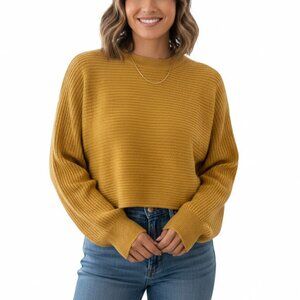 Wilfred Yellow Crew Neck Sweater